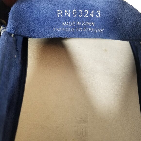 Diesel Blue Suede Loafers - Picture 6 of 13